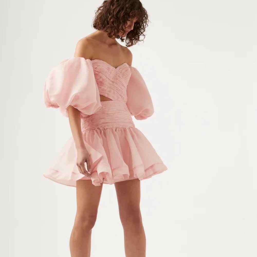 AJE Myraid Cut-Out Mini Dress